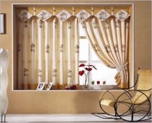 Perde Yapımı İçin Beyaz Polyester Saten Dijital Baskı Kumaş