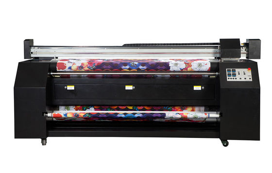 Yüksek 1440 Dpi Çözünürlüklü Dijital Kumaş Baskı Makinesi Epson DX7 * 2