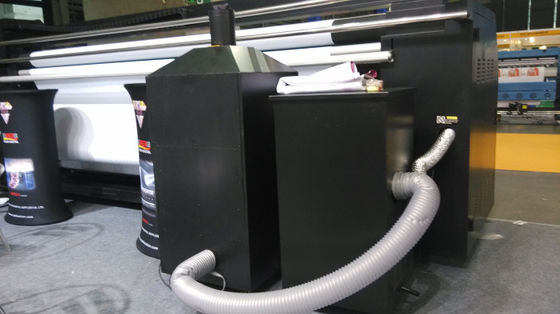 Hepsi Bir Arada Reklam Bayrak Kumaş Dijital Baskı Makinesi Uyumlu Windows XP