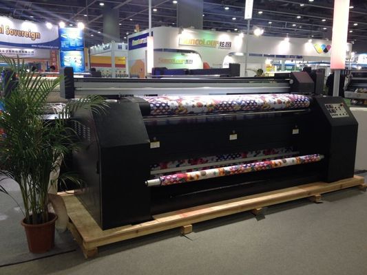 İki Epson Başkanı Dijital Kumaş Baskı Makinesi 1440 DPI Çözünürlük