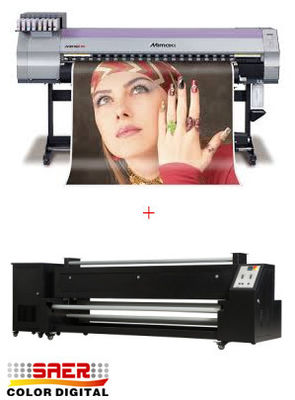 Yüksek Hızlı Otomatik Mimaki Tekstil Yazıcı Epson DX5 Baskı Kafası