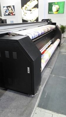 Boya Sublime İpek Pamuk Polyester için 3.2m Genişlik Kumaş Plotter Makinesi