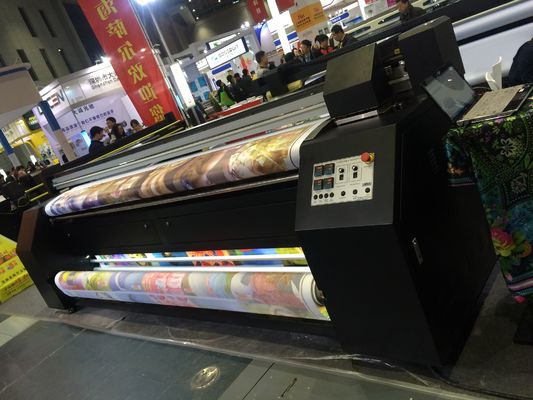 Bayrak / Perde İçin Otomatik Dijital Giysi Yazıcı Tekstil Yazıcı Makinesi