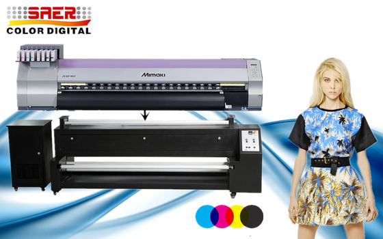 Polyester, Pamuk, Keten için Dijital Mimaki Tekstil Yazıcı Boya Süblimasyon Yazıcı