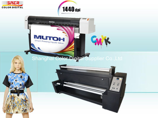 Epson DX5 Başkanı ile Yüksek Hassas Mutoh RJ 900c Sublime Kumaş Yazıcı