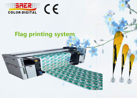 Şemsiye / Duvar Kağıdı Dijital Kumaş Baskı Makinesi 1800DPI 2100mm
