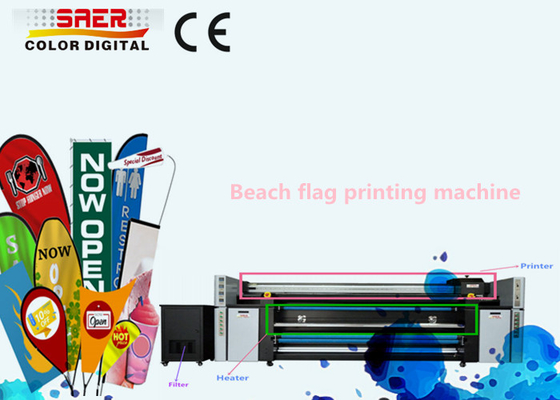 CSR2200 Süblimasyon Tekstil Baskı Makinesi Bayrak Afiş Polyester Kumaş Boyası Süblimasyon Yazıcı