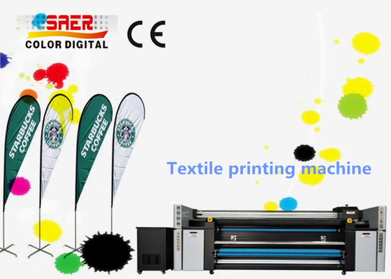 SAER Polyester kumaşları için çok renkli sublimasyon baskı makinesi