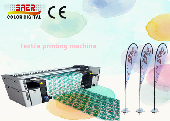 Doğrudan Tekstil Baskı sublimasyon yazıcısı / Roll to Roll Polyester bayrak yazıcısı