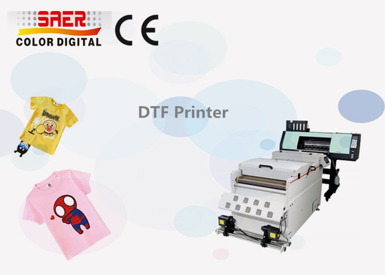 Pigman mürekkebi ile tişört aktarımı için 60cm büyük formatlı DTF yazıcısı