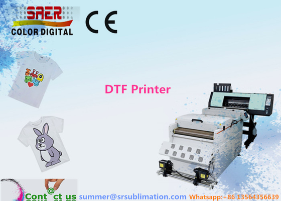 Pigman mürekkebi ile tişört aktarımı için 60cm büyük formatlı DTF yazıcısı