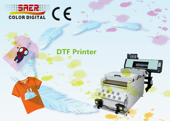 Toz sallama makinesi ile 60cm DTF Pring makinesi