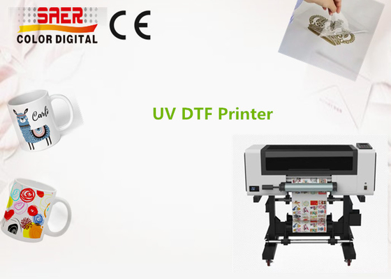 30cm / A3 UV DTF çıkartma yazıcısı AB Film UV Mürekkep yazıcısı