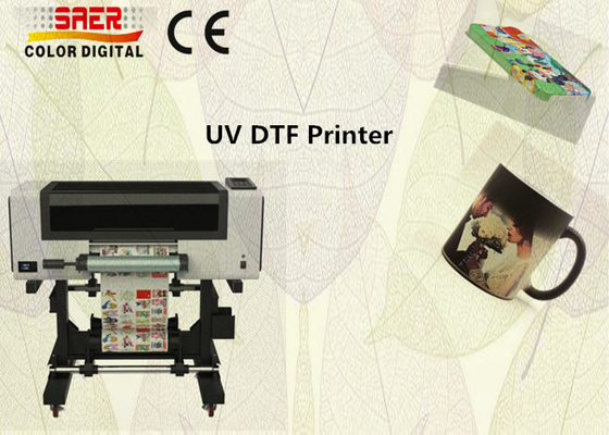 30cm / A3 UV DTF çıkartma yazıcısı AB Film UV Mürekkep yazıcısı