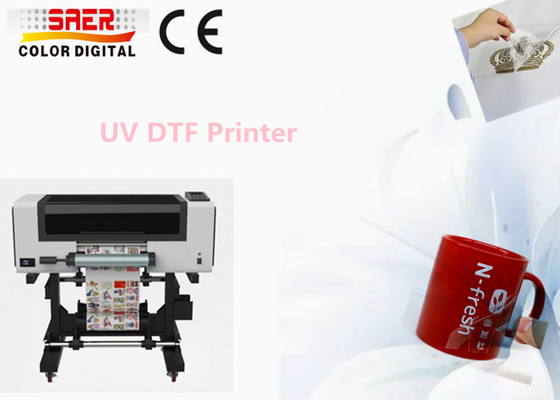 UV DTF yazıcısı tam seti AB film otomatik A3 UV düz yatak lak yazıcısı