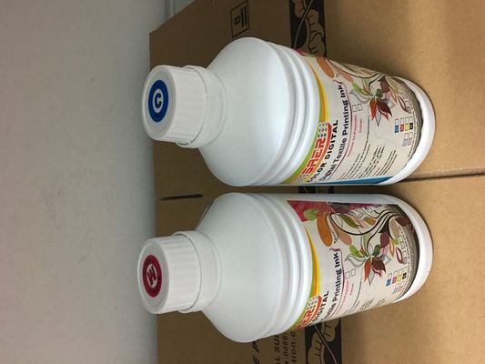 Mavi Kırmızı Sarı Siyah Dijital Baskı Mürekkepleri / CMYK Boya Süblimasyon Mürekkebi