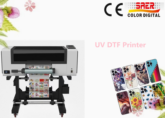 Rulo Rulo UV DTF Yazıcı 30cm A3 Baskı Makinesi AB Film Transfer