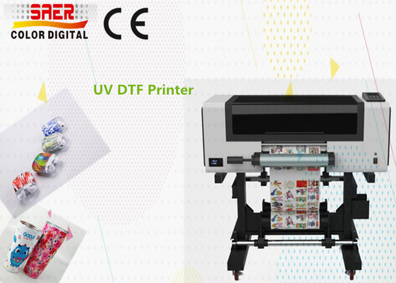30cm UV Dtf Baskıcısı Herhangi Bir Sert Malzemede Mürekkep Jeti Baskıcısı