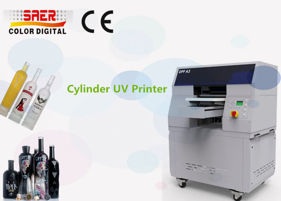 Metal / Kavanoz / Konserve / Şişe Silindirik UV şişe yazıcısı Max yazıcı derinliği 12mm