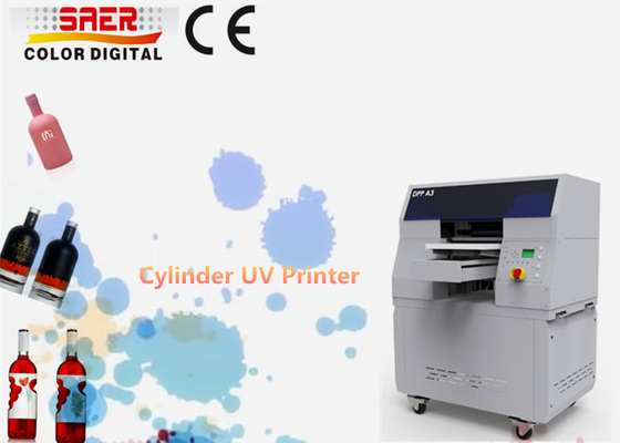 Yüksek Hızlı Döner UV Yazıcı 360 Yuvarlak UV Silindir Baskı Makinesi Şişe Mug Cup İçki İçecek Dönerleri UV Baskı