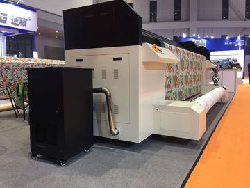 Yüksek Hızlı Tekstil Dijital Baskı Makinesi Çift CMYK Renk Modu