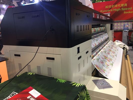 Endüstriyel Kumaş Plotter Geniş Format Hızı 37 ila 120sqm / Saat Hızlı Isıtma