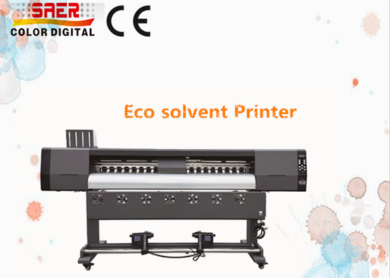 Profesyonel Ekolojik Solvent Baskıcısı / Vinyl Etiket Reklamı için Plotter