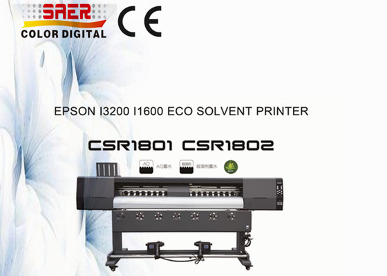 Profesyonel Ekolojik Solvent Baskıcısı / Vinyl Etiket Reklamı için Plotter