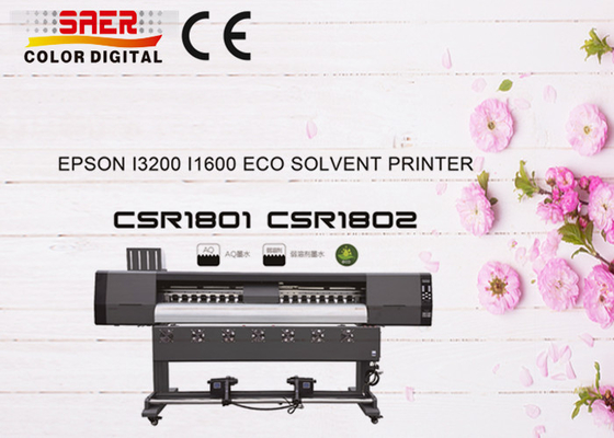 Yüksek Hızlı PVC Vinyl Ekolojik Solvent Yazıcı / Banner Vinyl için Mürekkep Jeti Çizgici