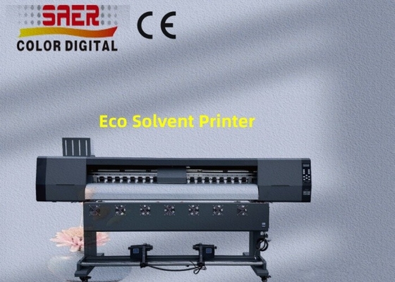 Çin Tedarikçisi Yeni Güncelleme 1.8m Eko Solvent Yazıcı Eko Solvent Plotter