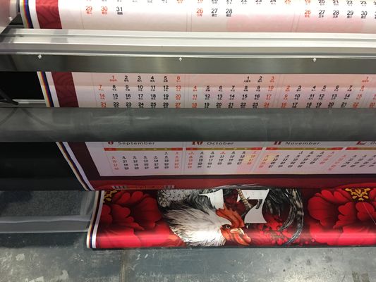 Rulo Sublime Kumaş Baskı Makinesi Çevre Dostu Rulo