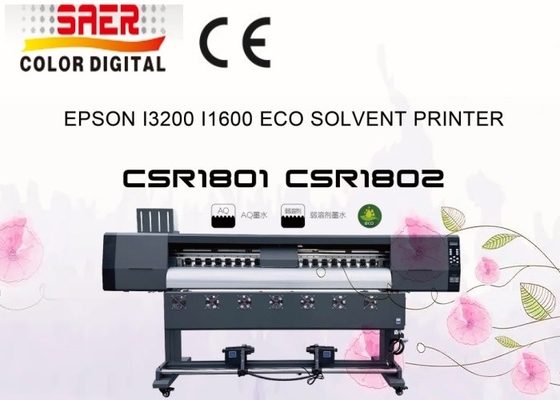 Banner Plotter Duvar kağıdı baskı için büyük formatlı eko çözücü yazıcısı PVC levhalar Araba çıkartmaları Işık levhalar