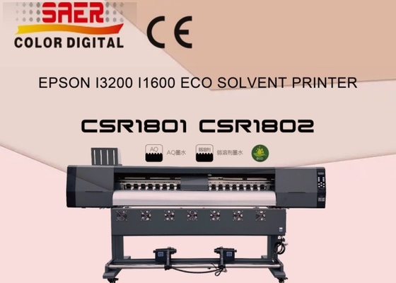Ticari Pvc Flex Banner Etiketler Kağıt Eko Solvent Baskı Makinesi