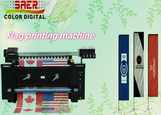 Otomatik Bayrak Plotter Sublimasyon Yazıcısı Üretici Bayrak Kumaş Baskı Makinesi