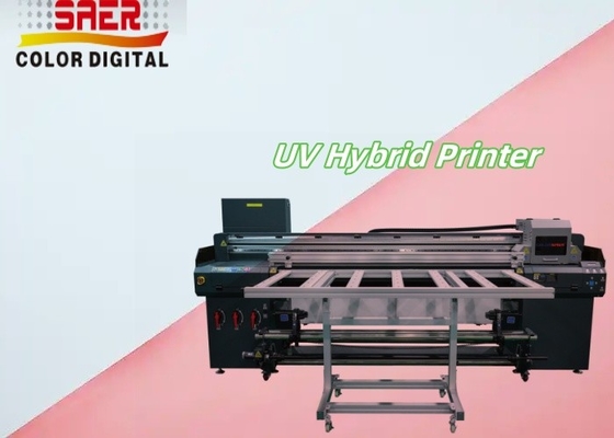 Fabrika Satışı Otomatik UV Hibrit Düz Yataklı Yazıcı Düz Yataklı ve Dökme Dökme