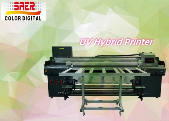 SAER Süper İndirimler Büyük Formatlı Ruloya Rulo & Flatbed UV Hibrit Yazıcı