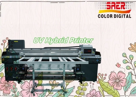 Fabrika Doğrudan Tedarik Yüksek Hızlı UV Flatbed ve Roll to Roll Hibrit Yazıcı