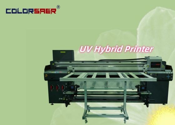 Yeni Tasarım 1.8m 6ft Roll to Roll ve Flatbed UV yazıcı farklı malzemeler için