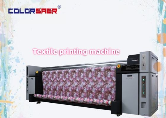 8 Pcs I3200-A1 Baskı Kafa Dijital Kumaş Plot 3,2m Baskı Genişliği Polyester Ve Pamuk Baskı Makinesi