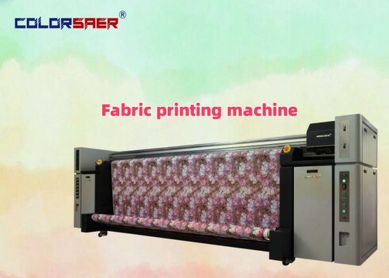 Renk SAER 10.5 feet / 3.2m Kumaş Tekstil Baskı Makinesi 3200mm Süblimasyon Yazıcısı