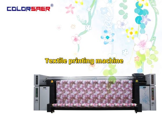 Pamuk ve poliester kumaşları için pigment ve süblimasyon mürekkebi ile yüksek doğruluklu dijital tekstil baskı sistemi