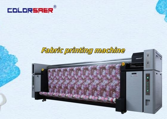 Tekstil ve kumaş baskı için dijital mürekkep püskürtücüsü 8 adet I3200 baskı başlığı ile