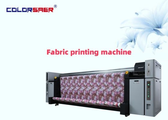 Billboard afiş kumaşı için pigment mürekkep ve süblimasyon mürekkep boyası dijital tekstil baskı makinesi