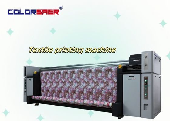 8 adet Tekstil Kumaşları için Yüksek Hızlı Dijital Baskı Makinesi