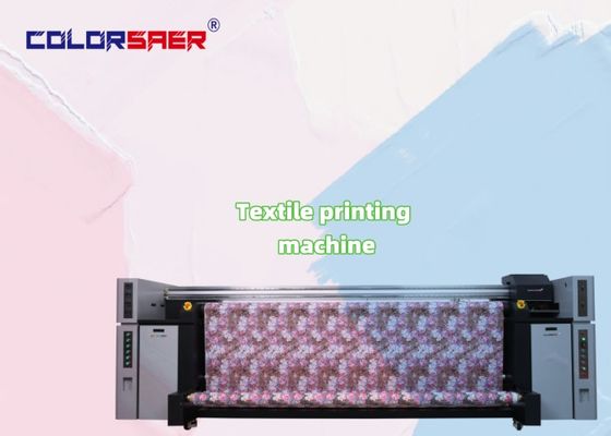 Yüksek çözünürlüklü büyük formatlı dijital mürekkep püskürtücüsü doğrudan tekstil için