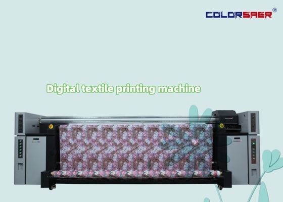 3200mm Yüksek hassasiyetli tekstil baskı makinesi Yeni 8 baskı başlı sublimasyon baskı makinesi