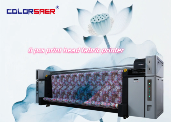 Yeni Durumda 2400dpi Çözünürlüklü Geniş Format için Otomatik 3200mm Dijital Mürekkep Püskürtmeli Yazıcı