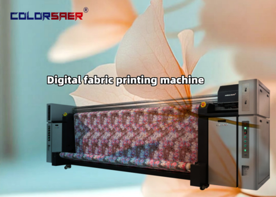 3Isıtmalı.2m Dijital Kumaş Yazıcısı - CMYK Sublimasyon Mürekkebi