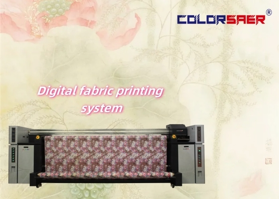 3.2m Epson i3200 baskı başlığı ile Tekstil yazıcıya doğrudan