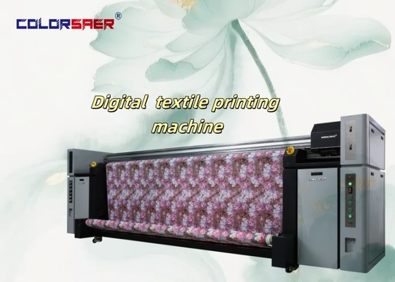 3.2m Epson i3200 baskı başlığı ile Tekstil yazıcıya doğrudan
